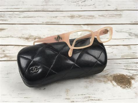 chanel pink reading glasses|cheap Chanel prescription glasses.